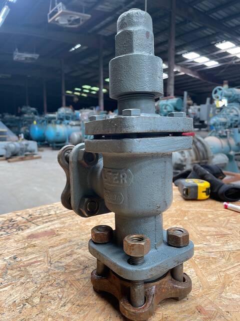 2" Vilter #K12148A, Angle Globe Valve w/Seal Capacity - Image 6