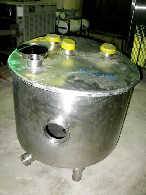 23 gallon Stainless Steel Balance Tank, 24" diameter x 17" straight wall - Image 5