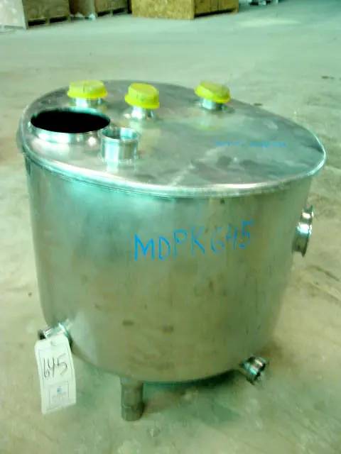 23 gallon Stainless Steel Balance Tank, 24" diameter x 17" straight wall - Image 8