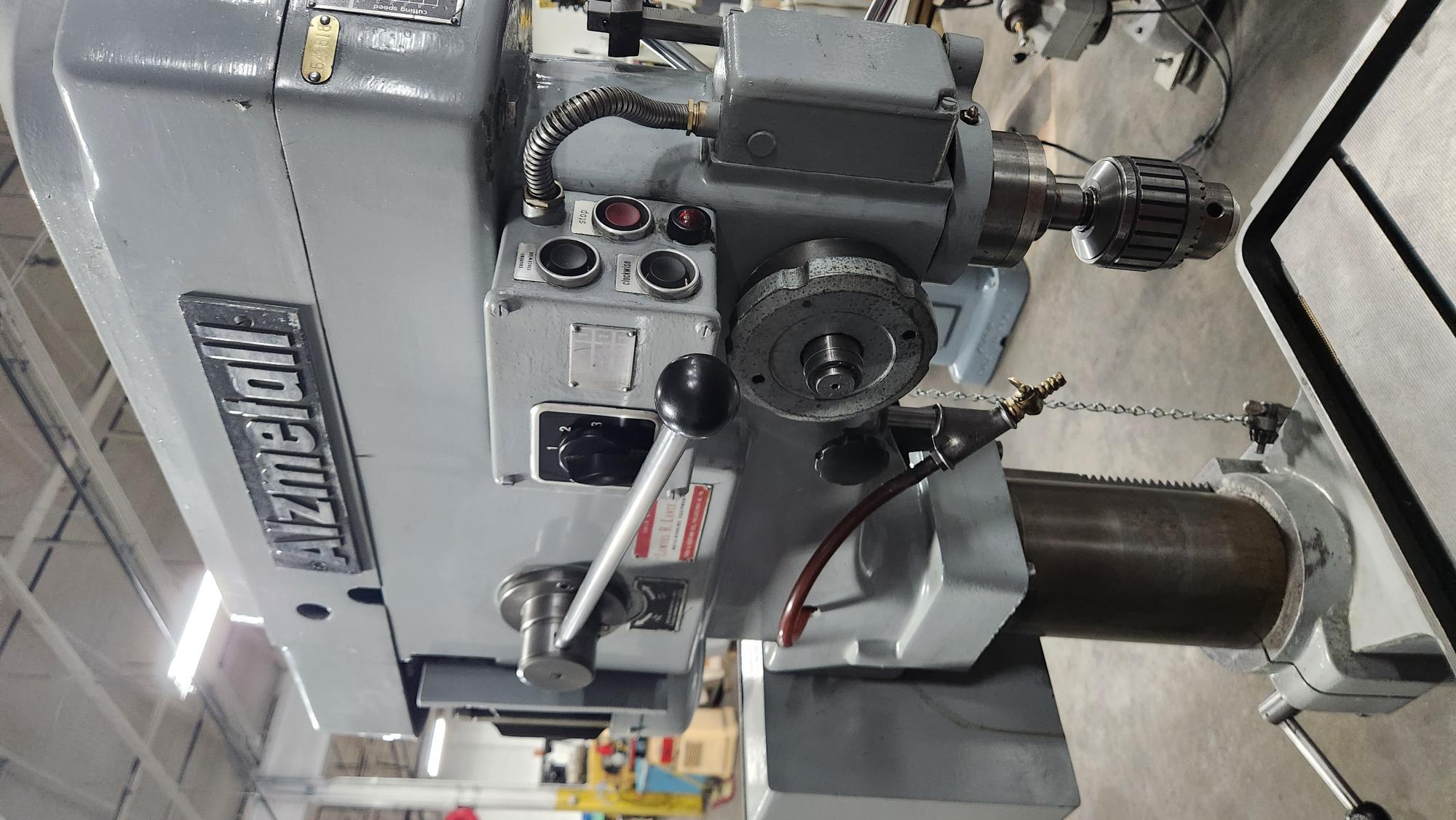 13.38" Alzmetall #AB4, drill press, 6.69" stroke, 13.386" throat - Image 3