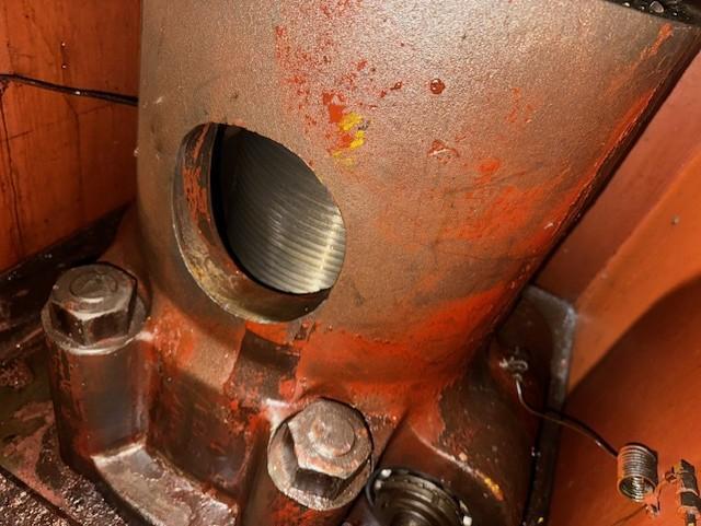 300 Ton, Danly #SE2-300-84-48, straight side double crank Stamping press, 12" stroke, 42" Shut Height, 10" - Image 7