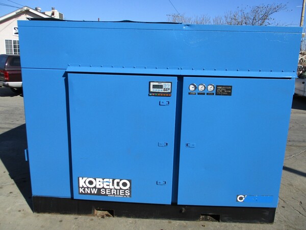 610 cfm, 150 psi, Kobelco #KNWAI-D/H, Oil-free air compressor, 150 HP - Image 1