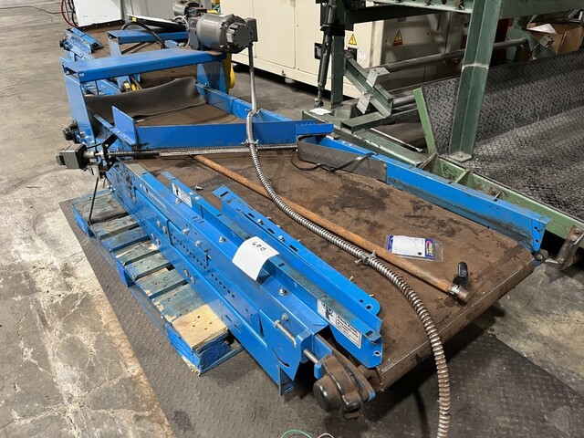 23.5" wide x 7' long, New London #200-24-70, horizontal conveyor, 2017 - Image 1