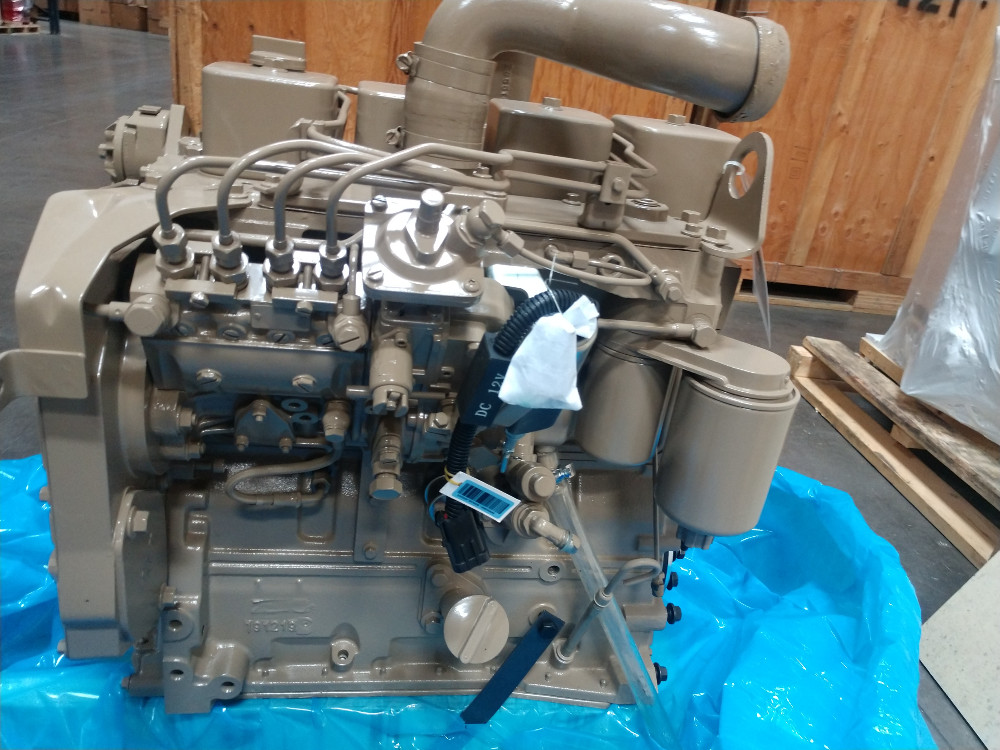 76 HP Cummins #4B, remanufactured extended long block engine (Naturally Aspirated - Inline A Pump Setup) - Image 1