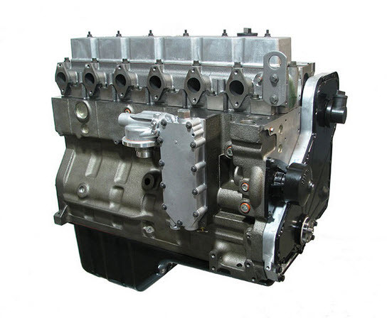 215 HP, 240 HP, 260 HP, 300 HP Cummins #6C, long block engine (1 Thermostat Application) - Image 2