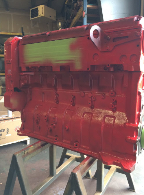 450 HP Cummins #ISX15, remanufactured long block - CPL 3937 - Image 1