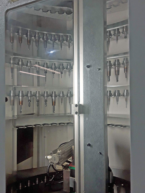 Mikron #HSM-400-LP, vertical machining center, 19.7" X, 17.7" Y, 14.2" Z, 42000 rpm, HSK-E40 taper, 2012 - Image 4