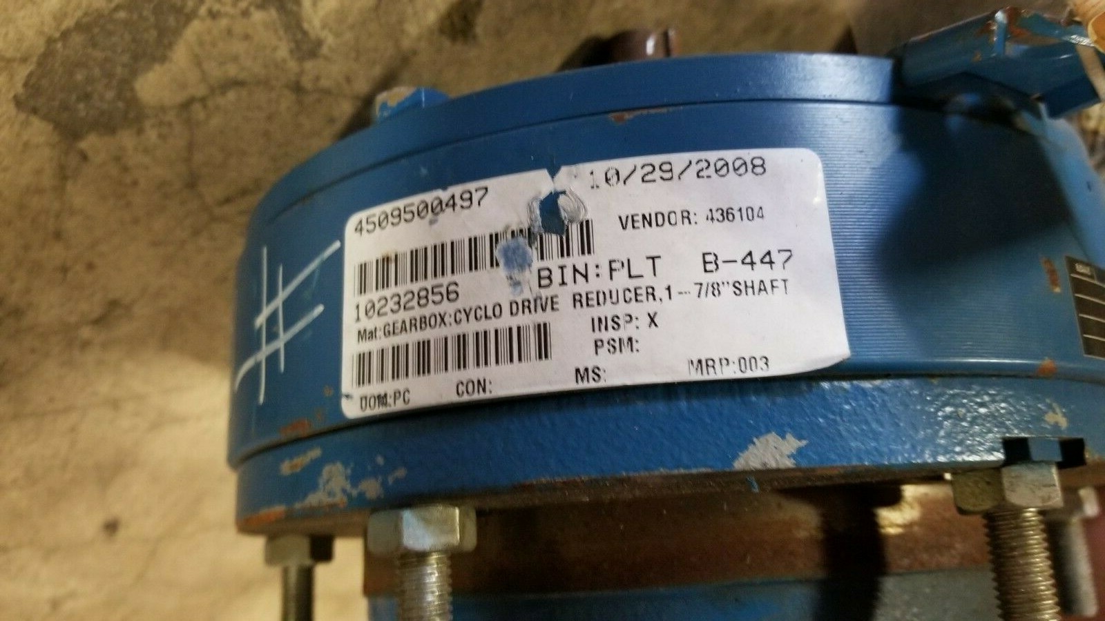 Sumitomo #CHF-6135G-17/G SM-Cyclo Drive Speed Reducer Gearbox Horizontal Mnt, New - Image 6