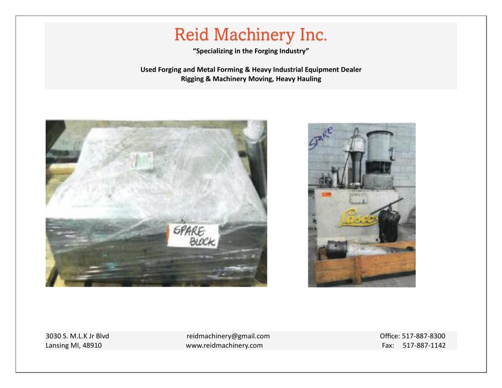 5000 lb. Lasco #KH250, drop hammer, 2500 KPM, 1100mm drop height - Image 3