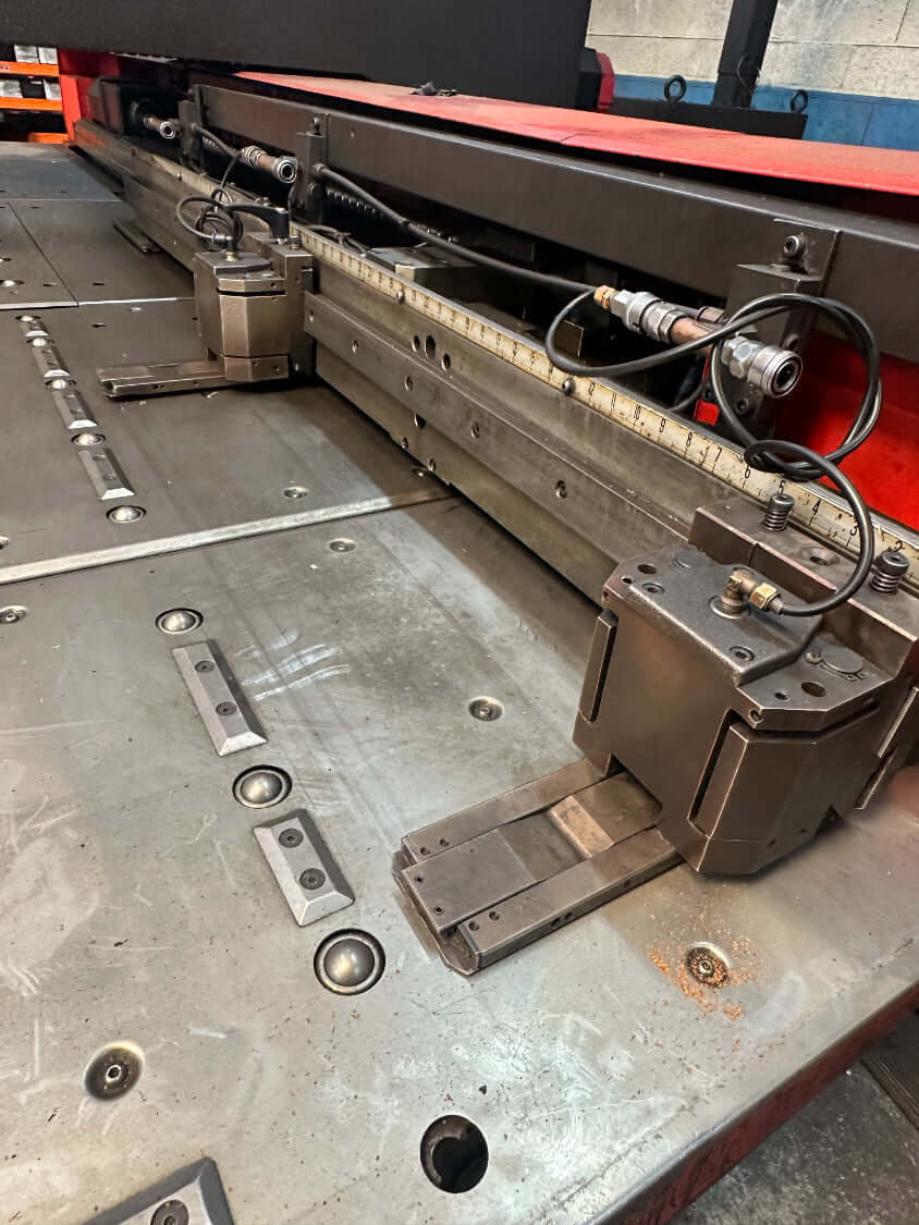 33 Ton, Amada #Vipros-357-Queen, CNC turret punch, 50" x 144" sheet, 58 station, 2 automatic index, 1997 - Image 4