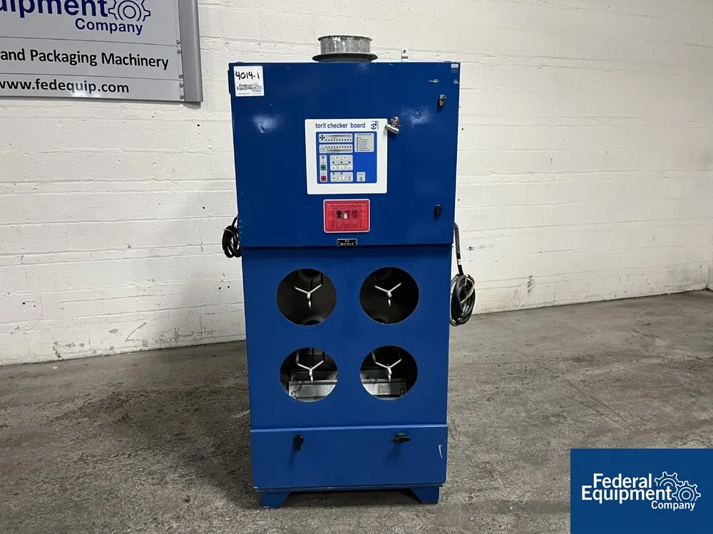 412 sq.ft., Donaldson-Torit #SDF4, Dust Collector, Carbon Steel, 4 cartridges, 7.5 HP, 460 V, 3 Ph - Image 3