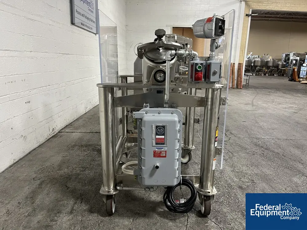 1 cu.ft. Patterson, Twin Shell Blender, Stainless Steel, 500 lbs/cu.ft, 1 HP, 230/460 V - Image 5