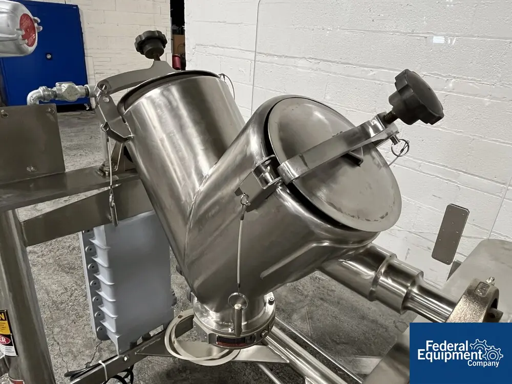 1 cu.ft. Patterson, Twin Shell Blender, Stainless Steel, 500 lbs/cu.ft, 1 HP, 230/460 V - Image 6
