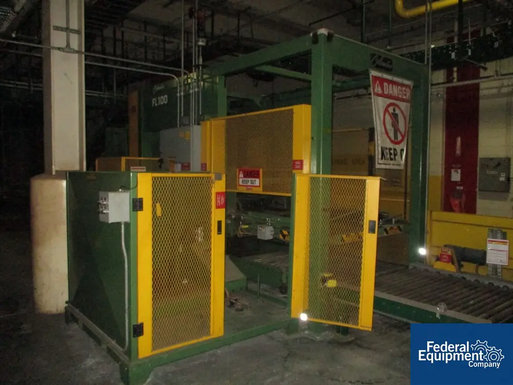 Columbia #FL100-LR, Palletizer, 8' pallet magazine (2 available) - Image 6