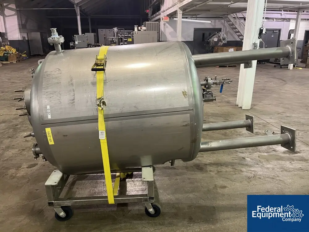 264.2 gallon Precision Reactor, 316L Stainless Steel, 42" diameter x 42" straight side, 51 psi internal, 160 - Image 4
