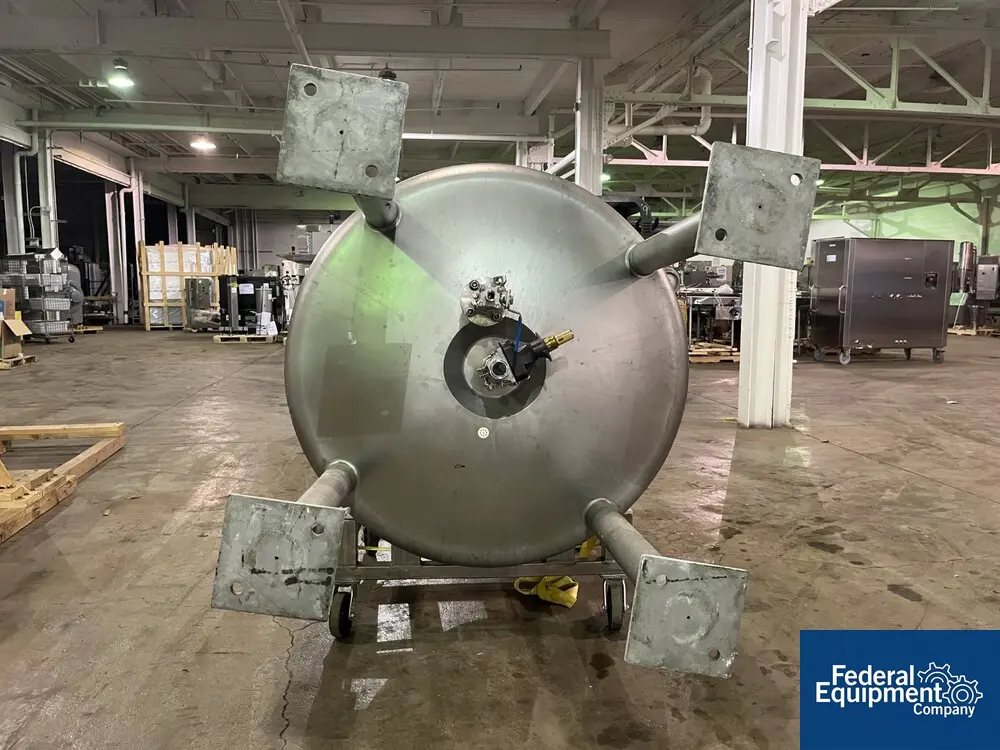 264.2 gallon Precision Reactor, 316L Stainless Steel, 42" diameter x 42" straight side, 51 psi internal, 160 - Image 5