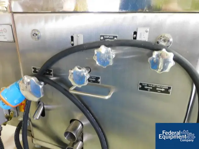 Elizabeth Hata #R & D, Tablet Press, 10 Station, 6000 tablets/hr., 22 mm max diameter, 18 mm max depth of - Image 5