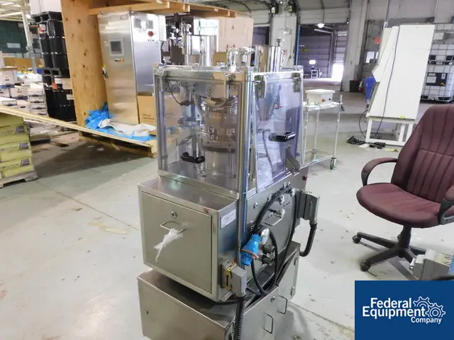 Elizabeth Hata #R & D, Tablet Press, 10 Station, 6000 tablets/hr., 22 mm max diameter, 18 mm max depth of - Image 7