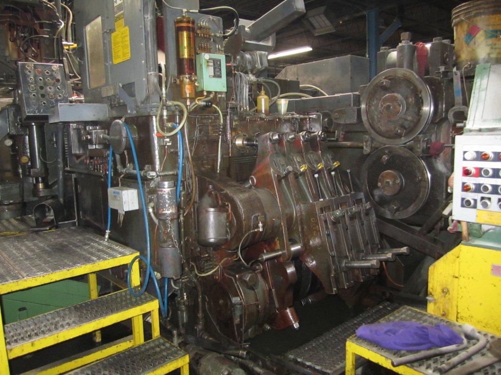 5/8" x 12" National #1012, 4-die long stroke boltmaker, 65 pieces/minute, IFO transfer, 1987 - Image 2