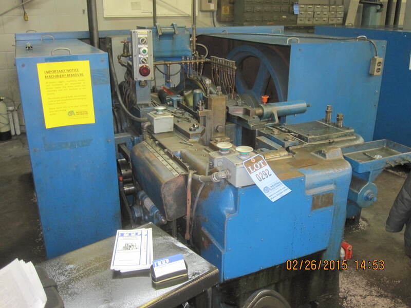 5/16" Waterbury-Farrel #11, single stroke open die hand feed reheader - Image 1