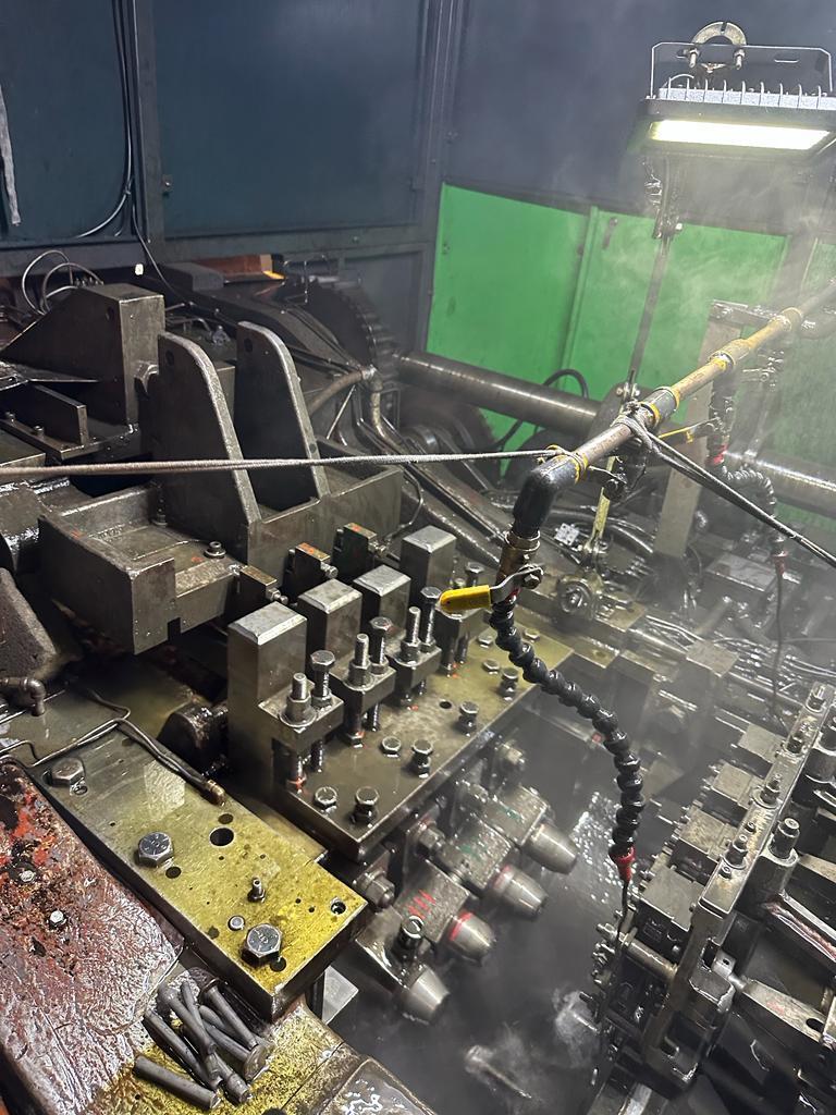 1/2" x 7" Waterbury-Farrel #3, 4 die progressive header, 80 blanks/minute, 30 HP - Image 6