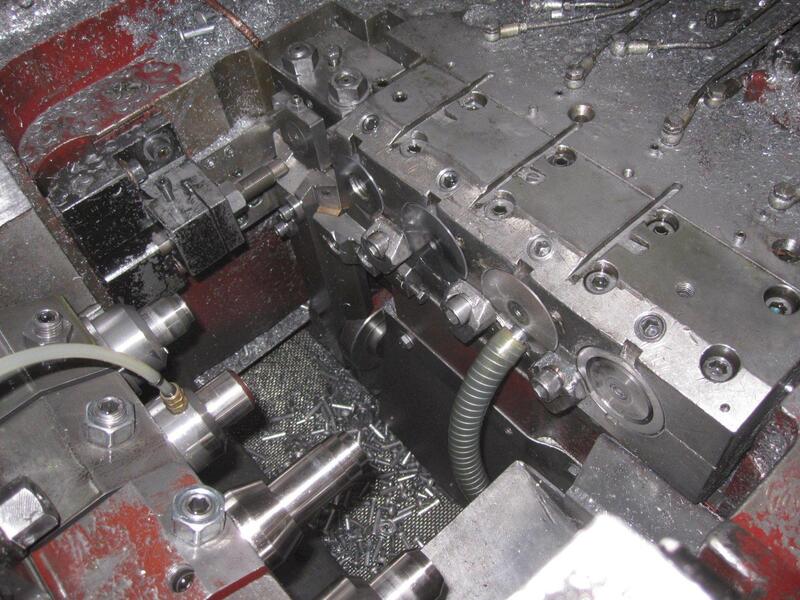 .157" x 3.74" Malmedie #B8, 4 die progressive cold header, 55-110 PPM, 40 HP - Image 6