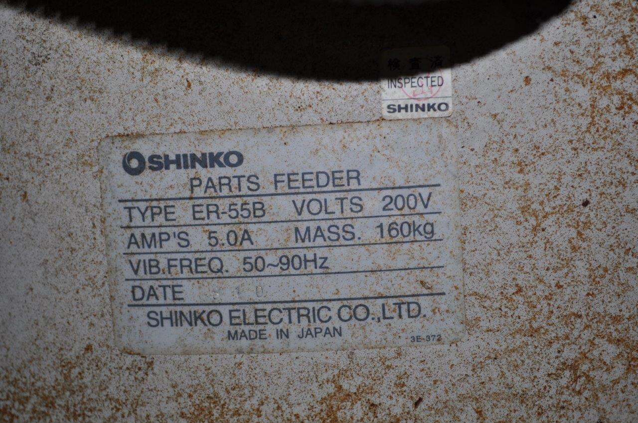 Shinko #LF-30/CIS-N-104, 30" vibratory bowl feeder, 1.5 amp, 220 V. - Image 2