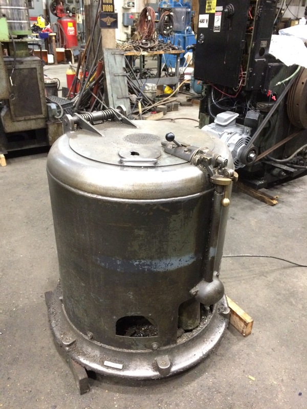 Barrett #151-E, chip separator, 18" chip wringer, AC motors & controls - Image 2