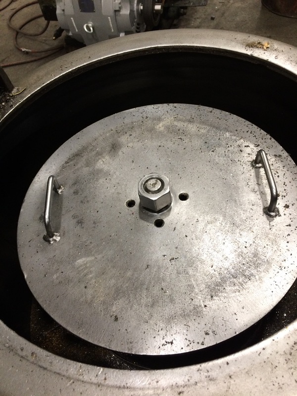 Barrett #151-E, chip separator, 18" chip wringer, AC motors & controls - Image 3