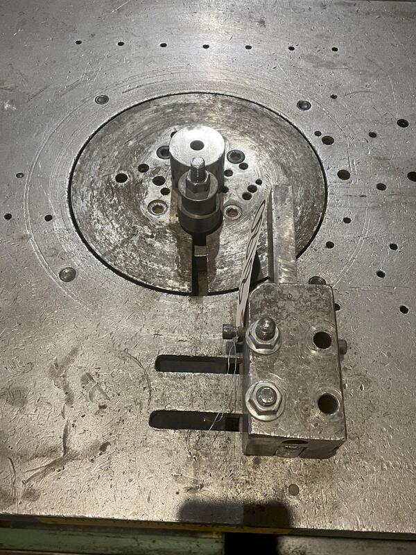 1/4" Penn #1CSATS, wire bender, 6-stop, 420° rotation, 24" x 60" table, foot pedal - Image 2