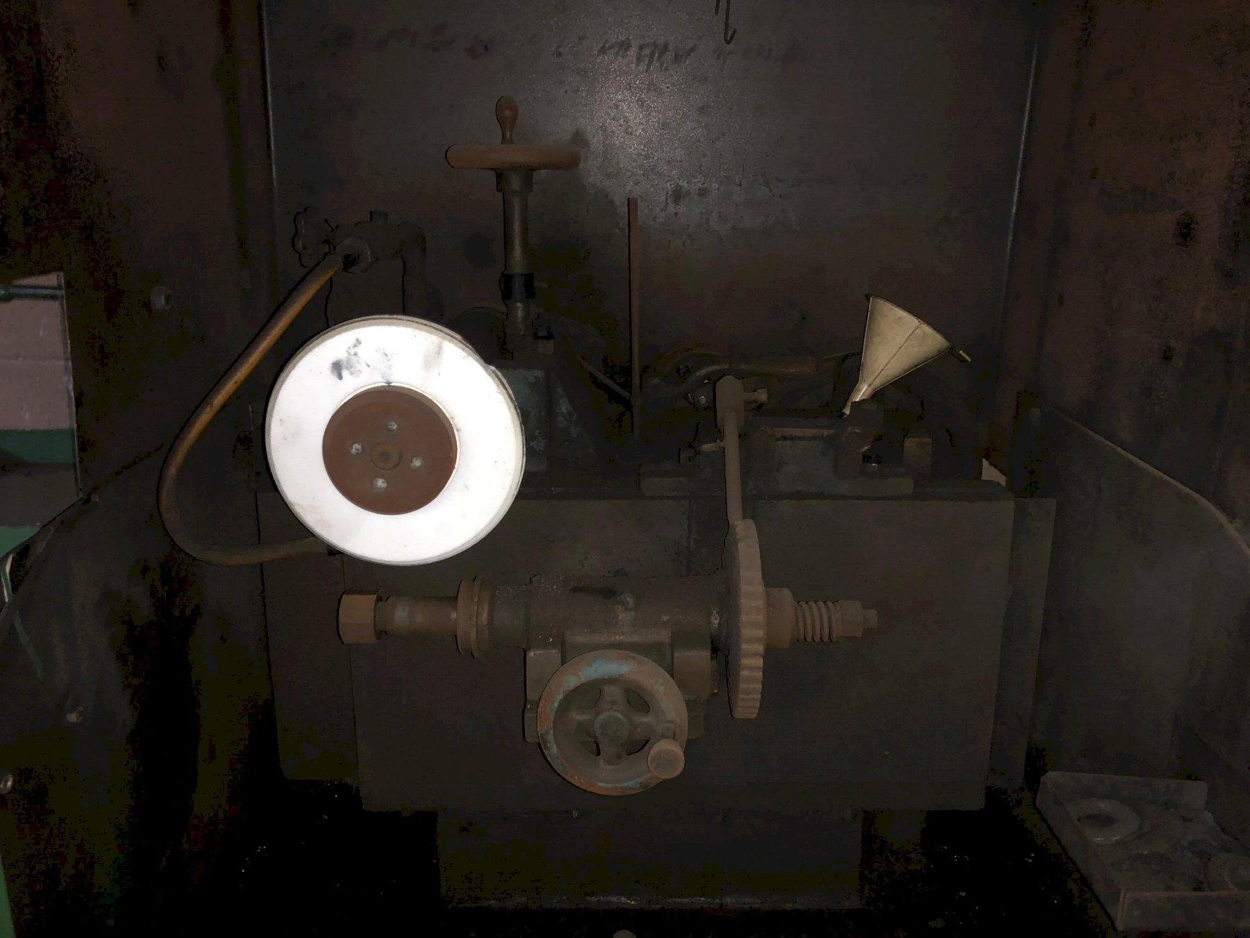 Wardwell #57T, saw sharpener, 2"-8" saw diameter capacity, 5" slide stroke, 1" arbor - Image 4