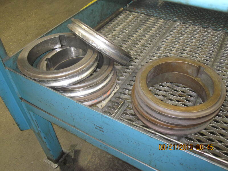 National #164, 4 die high speed nut former, 200 PPM, air clamping on feed rolls, 1988 - Image 6