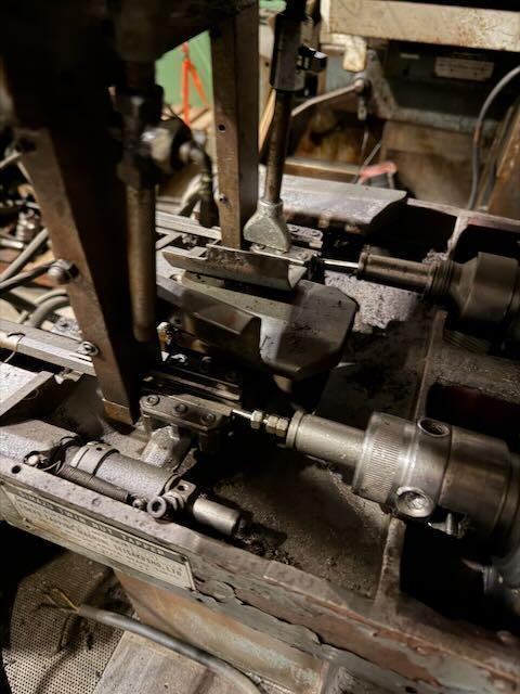 3/16" Shimazu #Super-2F, twin spindle nut tapper, 80-100 PPM, hopper, magnetic chip separator, 1990 - Image 5