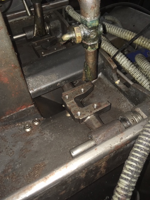 3/8" Shimazu #Super-3F, twin spindle nut tapper, 80-100 PPM, hopper, magnetic chip separator, 1989 - Image 3