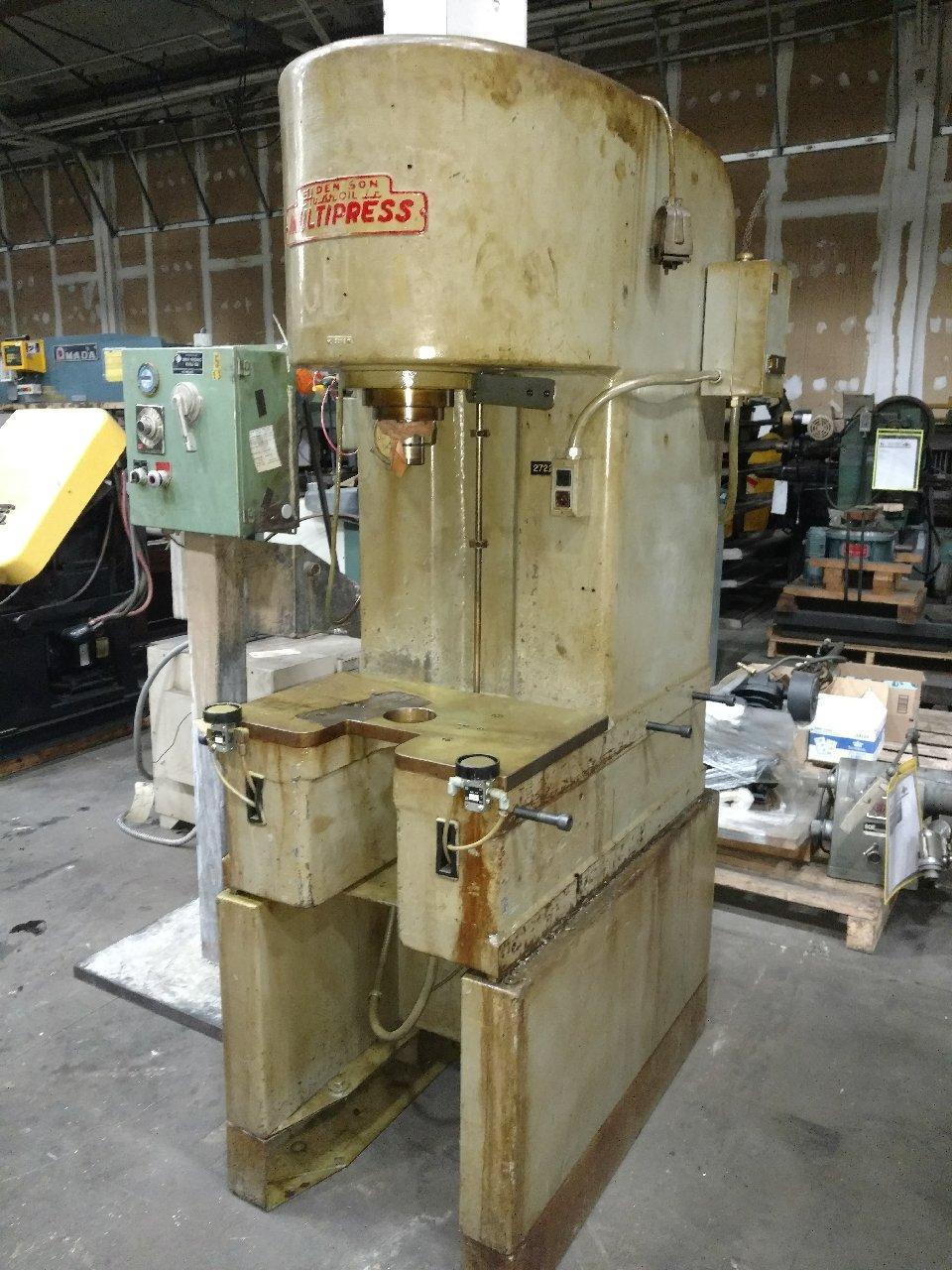 8 Ton, Denison, hydraulic press, serial 6308 - Image 1