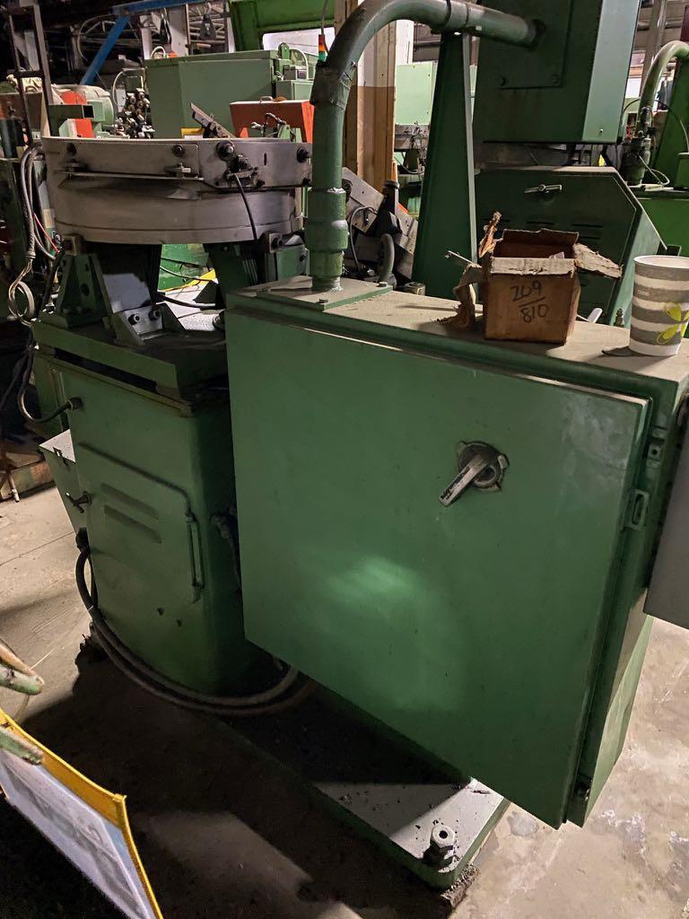 1/4" x 2" Warren #WT-1000, high speed thread roller, 1000 PPM, vibratory bowl - Image 7
