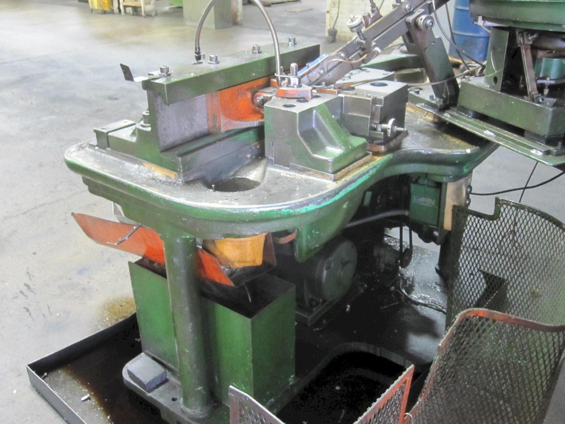 5/16" x 2" Hartford #312, horizontal hand feed thread roller, adjustable pitman, vibratory bowl - Image 2