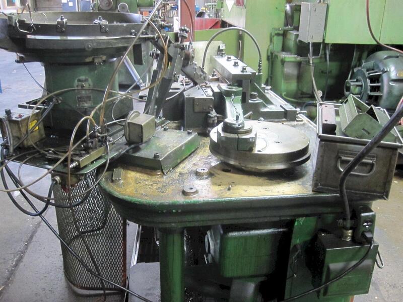 5/16" x 2" Hartford #312, horizontal hand feed thread roller, adjustable pitman, vibratory bowl - Image 3