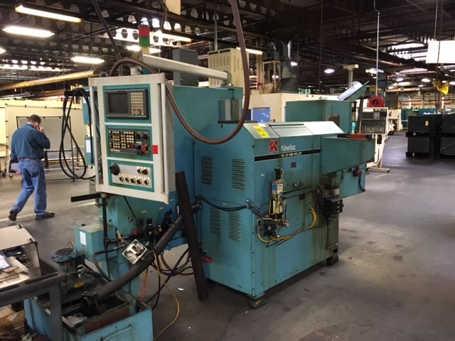 2.75" Kinefac #MC-25, 2 die cylindrical thread roller, Fanuc 6E controls, 30 HP - Image 1