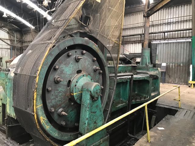 6" Ajax, horizontal upsetter, 8" die opening, 11" stock gather, 75 HP, 27 SPM - Image 3