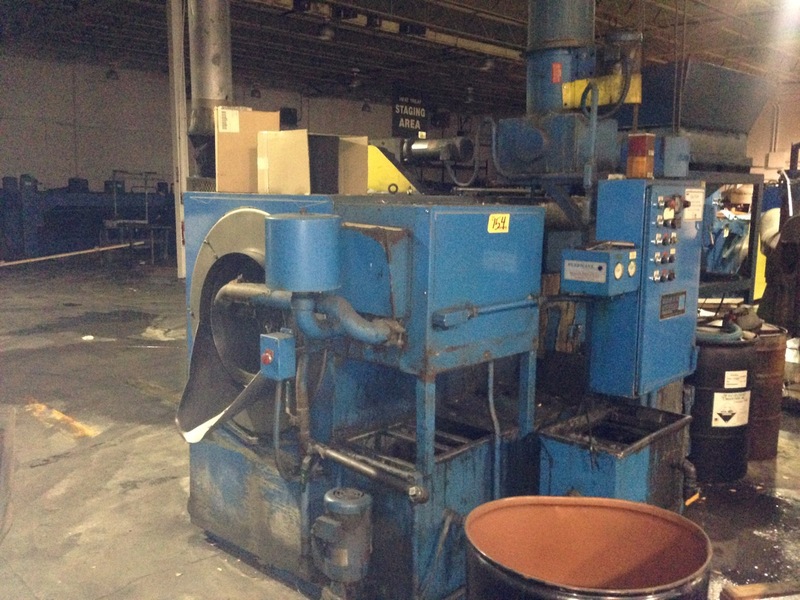 Midbrook Hurricane #250, parts washer, 3 stage, wash/rinse/dry, gas heated water system, 1995 - Image 2