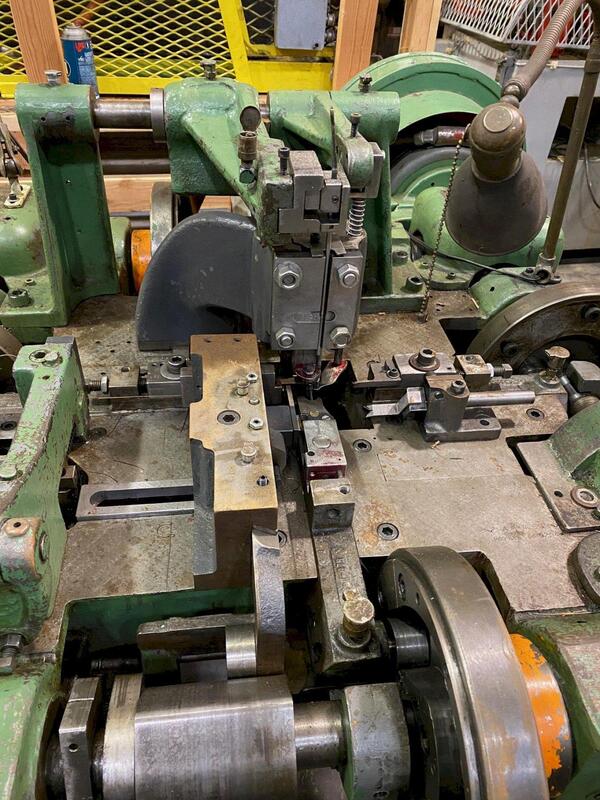 Nilson #S-1, 4-slide wire forming machine, 3/32" wire diameter, 1" width strip, 8" feed length, 47-234 PPM - Image 3