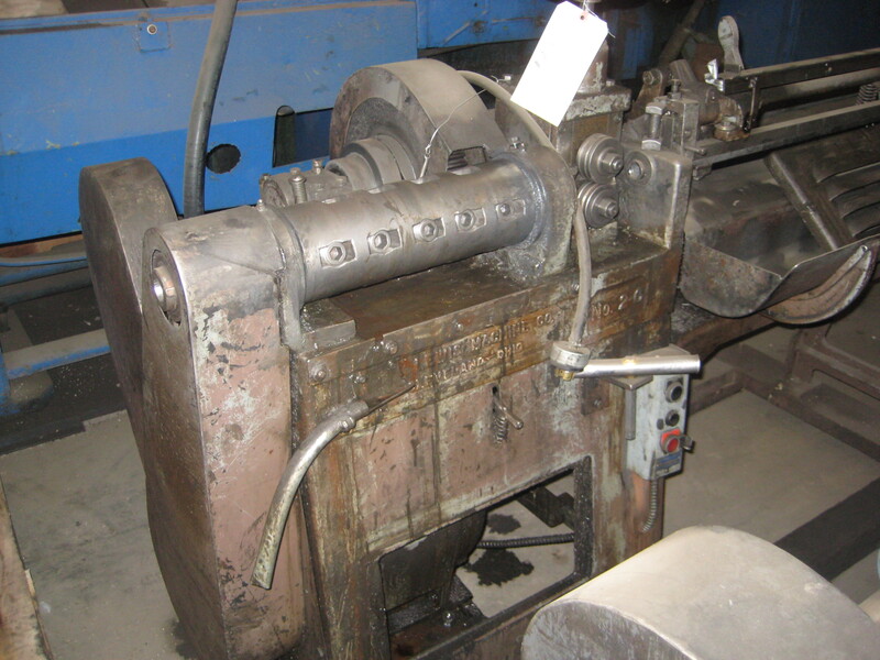 1/4" Lewis #2-C, wire straightener & cutoff machine, 12' runout rack, 100 FPM, 2 HP - Image 2