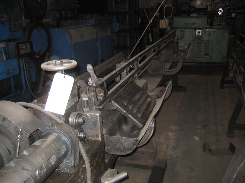 1/4" Lewis #2-C, wire straightener & cutoff machine, 12' runout rack, 100 FPM, 2 HP - Image 5