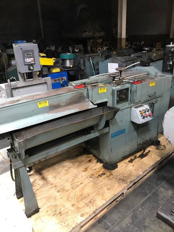1/4" Shuster #2A4EV75L, wire straighten & cutoff machine, 3' longest cut, 28-300 FPM, 2012 - Image 1