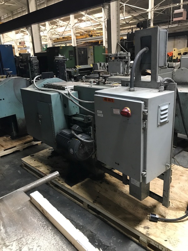 1/4" Shuster #2A4EV75L, wire straighten & cutoff machine, 3' longest cut, 28-300 FPM, 2012 - Image 7