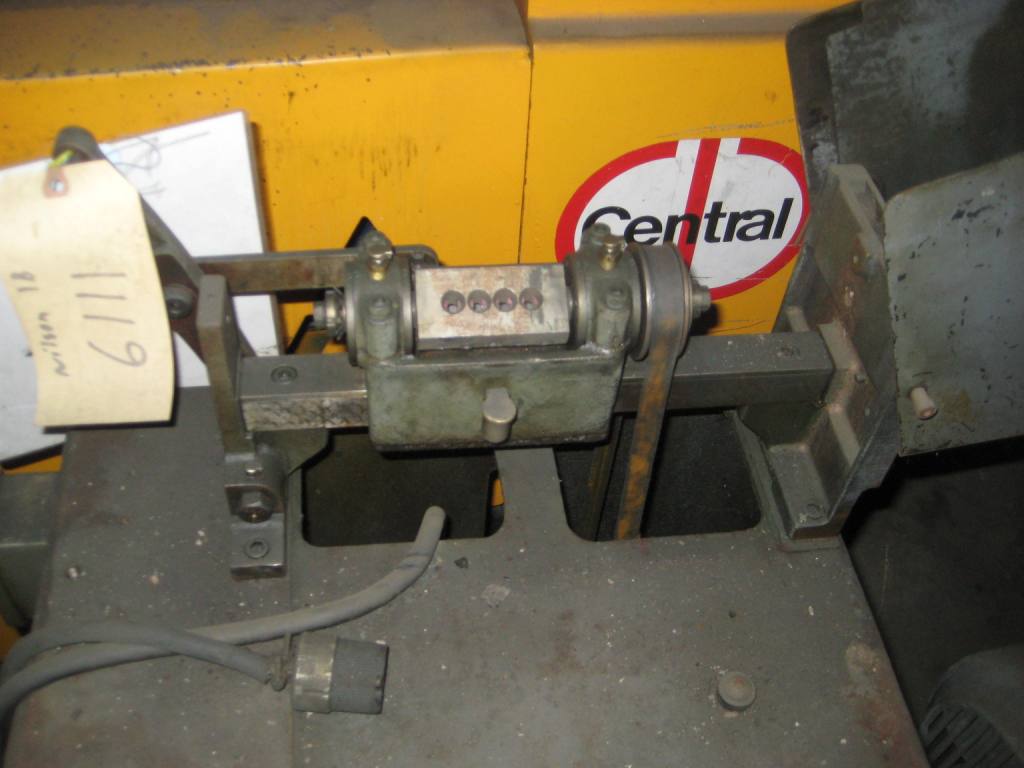 3/64" Nilson #1B, rotary straightener, 10 blocks for straightening, foot pedal motor starter, 1968 - Image 2