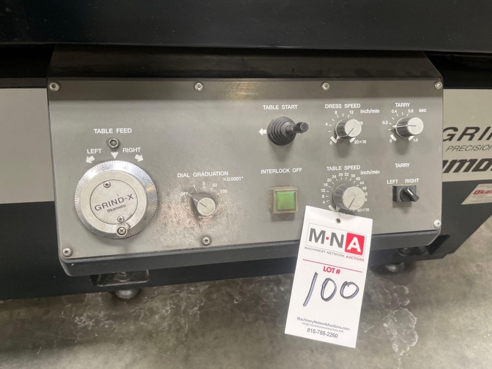 Okamoto #IGM-2MB, precision ID grinders, programmable MDI control, 2019, 2017 (2 available) - Image 7