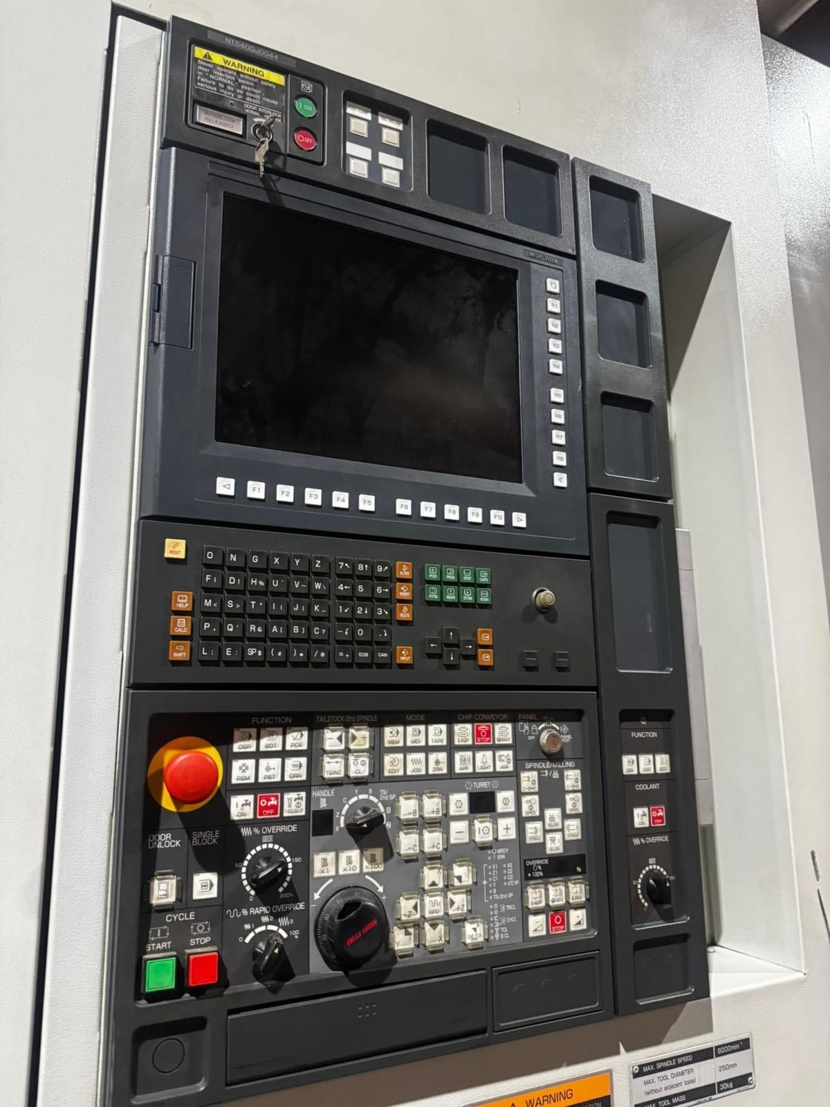 Mori Seiki #NT-5400DGC/1800SZ, 5" Axis CNC horizontal turning center, 4.1" bar, 15" chuck, 2007 - Image 3
