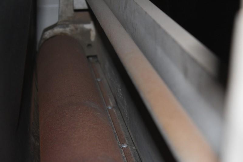 37" Timesavers #237-4 IC, Wide Belt Sander, 4-Head, 37" x 75" abrasive belt, 6" thickness, 30" infeed, 15-45 - Image 8